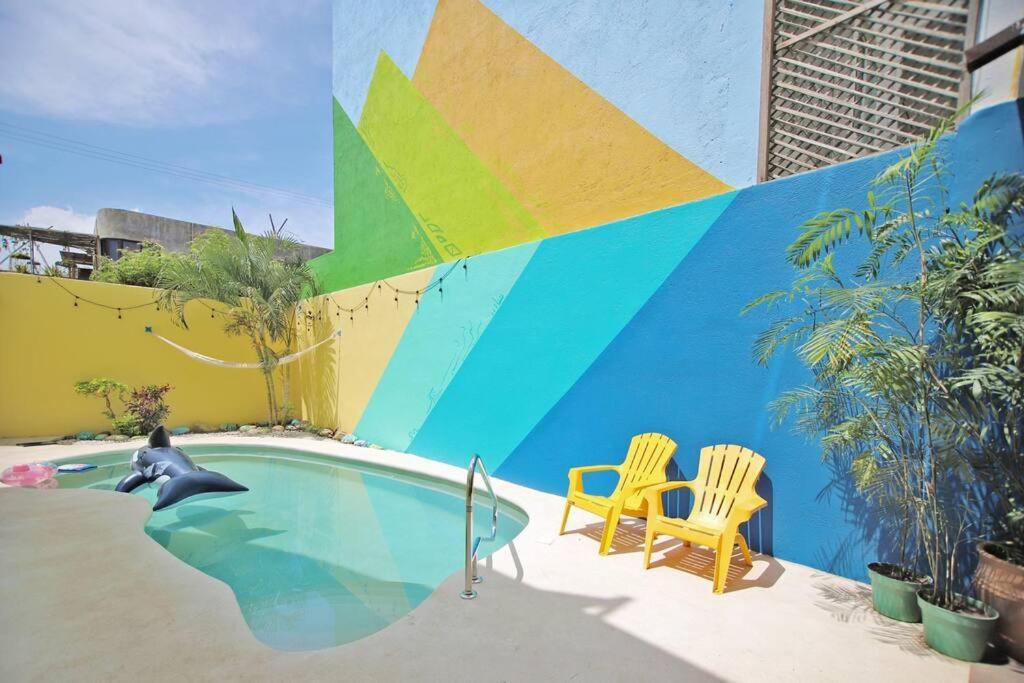Studio -Trees At Mikasa- Near Beach, Pool, Fast Wifi, Ac & King Bed Puerto Escondido (Oaxaca) Exterior foto