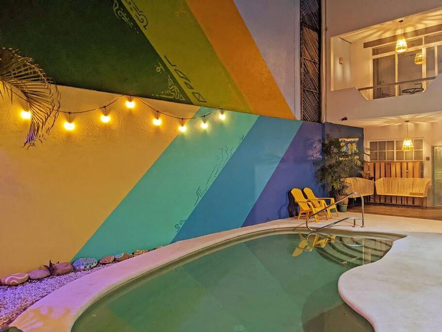 Studio -Trees At Mikasa- Near Beach, Pool, Fast Wifi, Ac & King Bed Puerto Escondido (Oaxaca) Exterior foto
