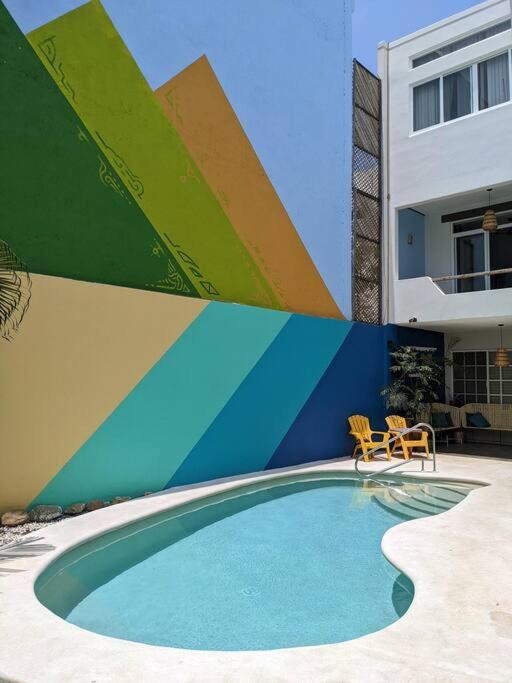 Studio -Trees At Mikasa- Near Beach, Pool, Fast Wifi, Ac & King Bed Puerto Escondido (Oaxaca) Exterior foto